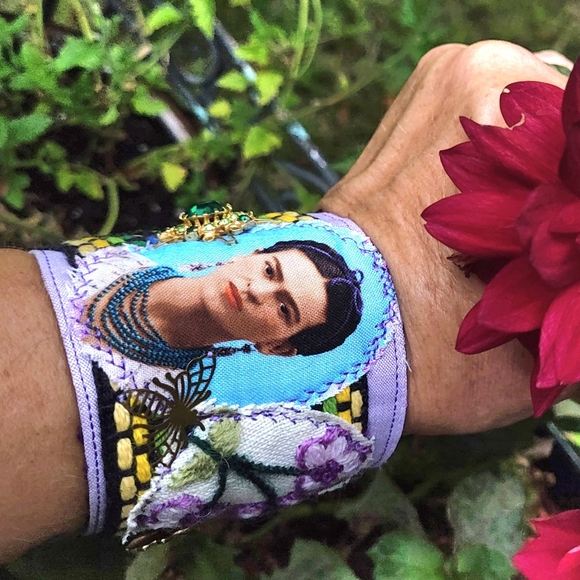 Frida Khalo Boho Cuff Bracelet - Picture 6 of 10